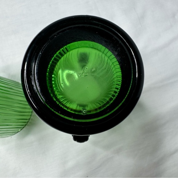 RARE Vintage Libbey Saguaro Cactus Glass Green Tumbler 16oz Highball Set of 2 - Picture 3 of 7